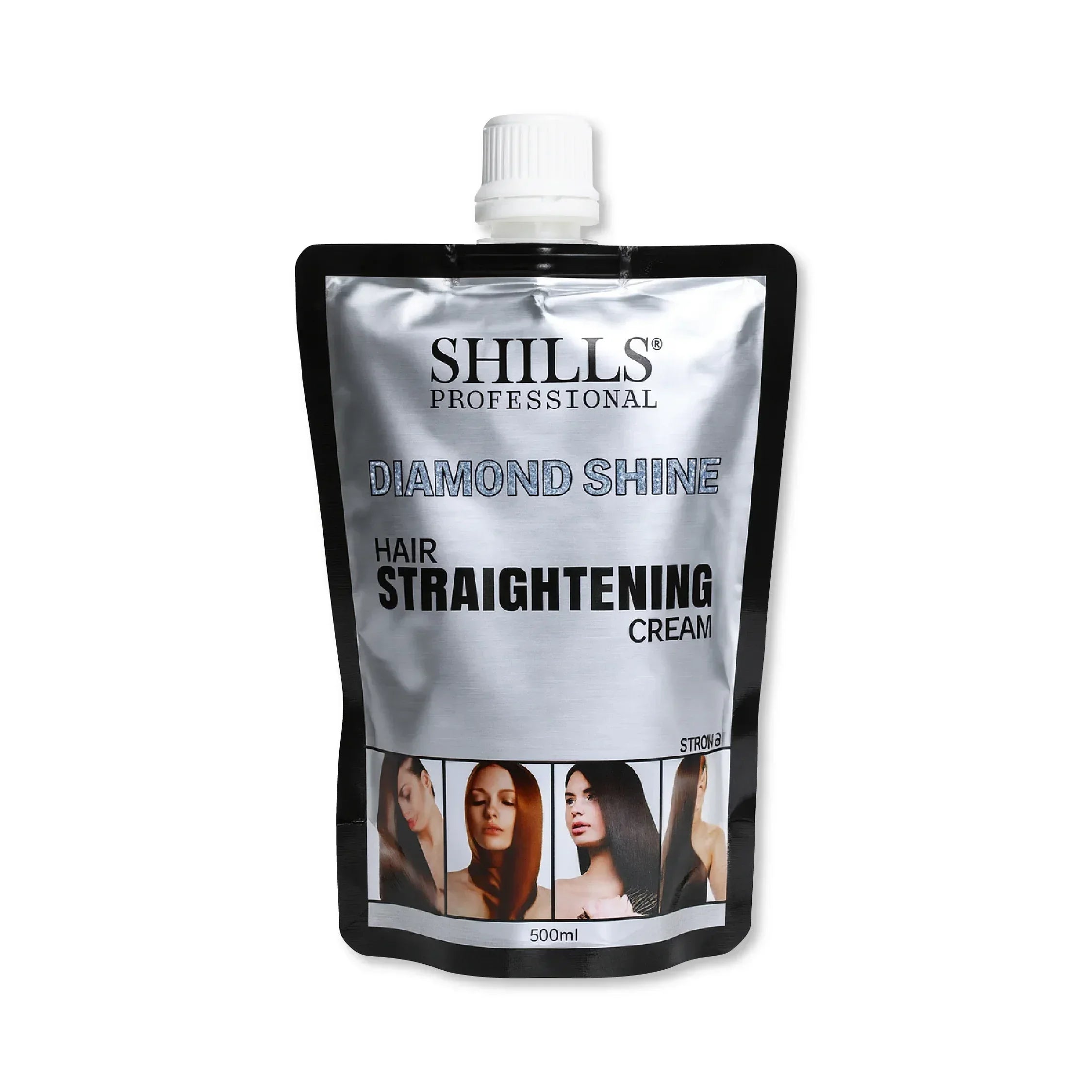 Diamond Shine Hair Straightening Cream 500ml (Strong)