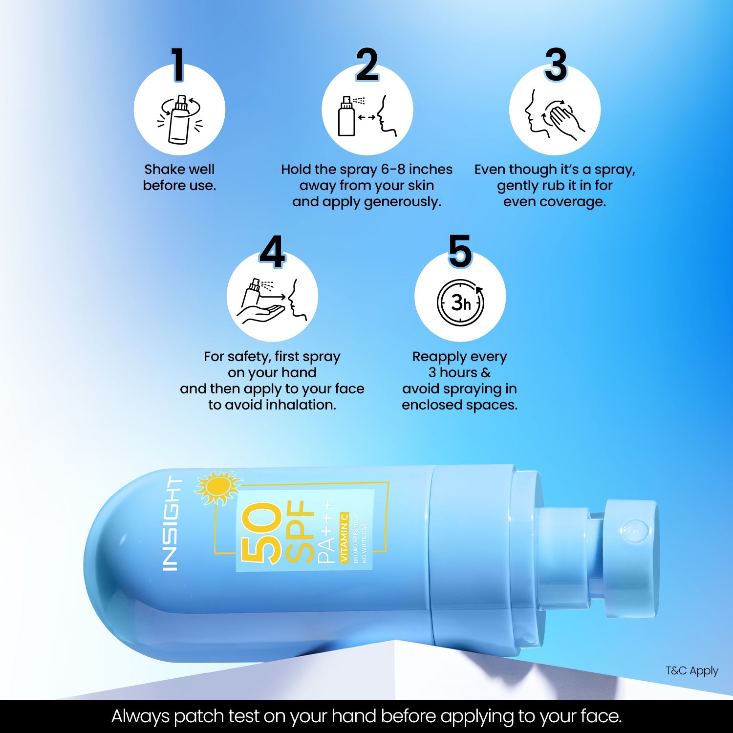 SPF 50 Sunscreen Spray