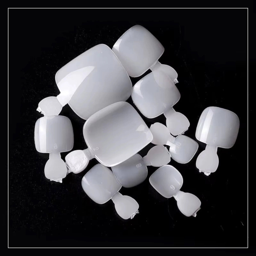 PKT 500pcs Toenails Tips Natural