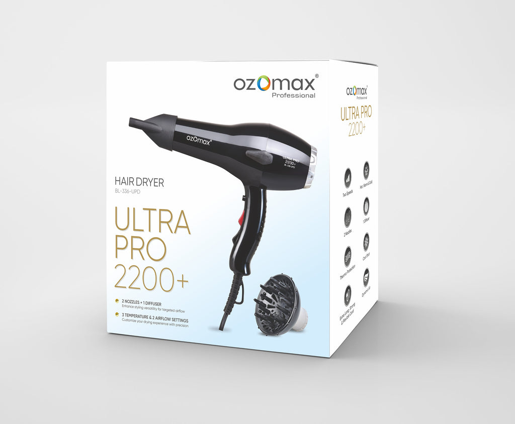 ULTRA PRO HAIR DRYER 2200+ Watt with Diffuser