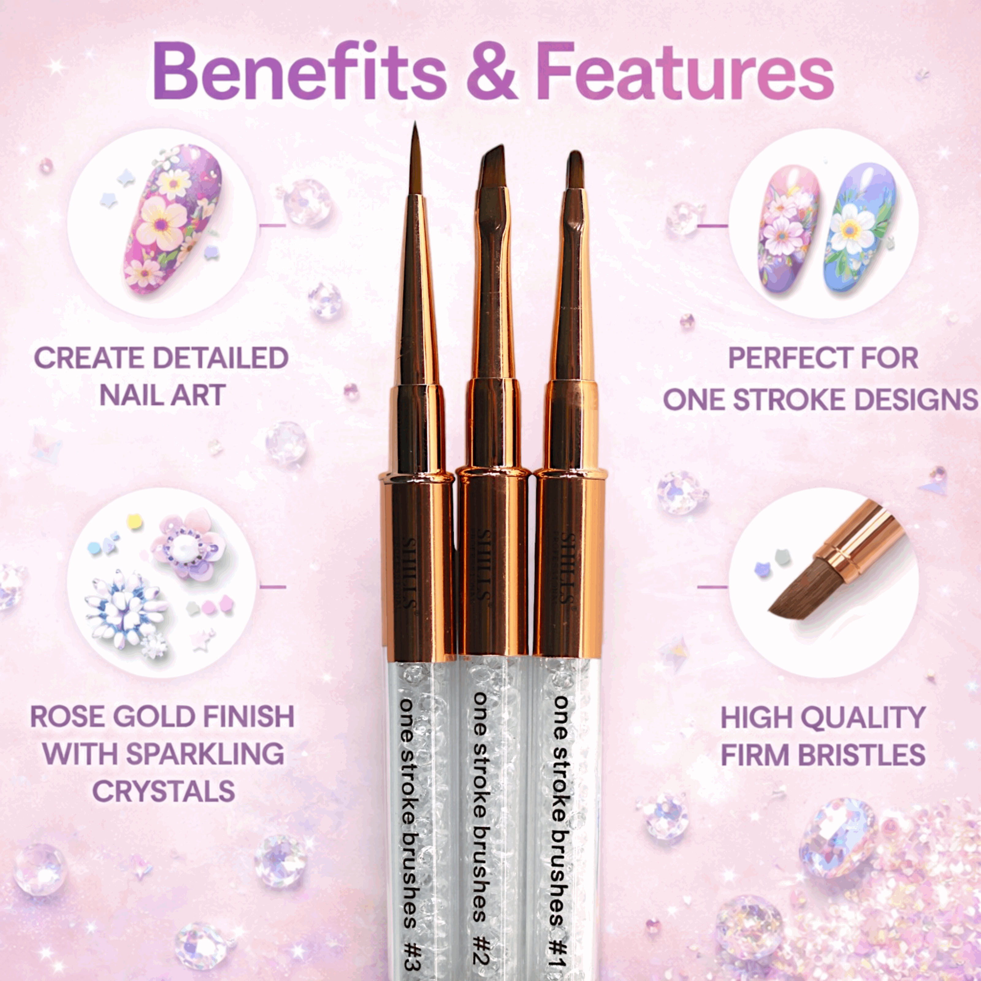One Stroke Brush Set