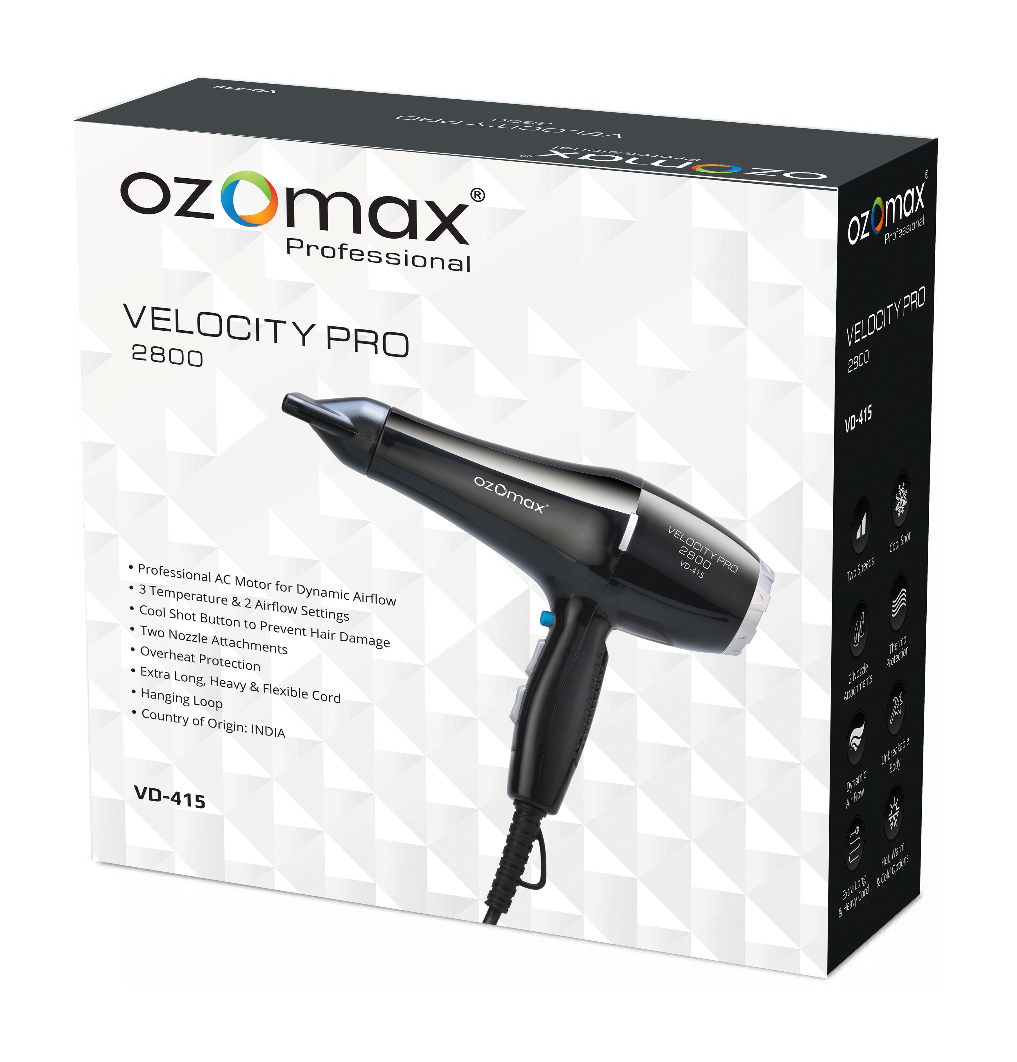 Velocity Pro Hair Dryer 2800