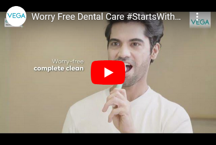Worry Free Dental Care #StartsWithVega | Introducing Vega CareOne Electric Toothbrush
