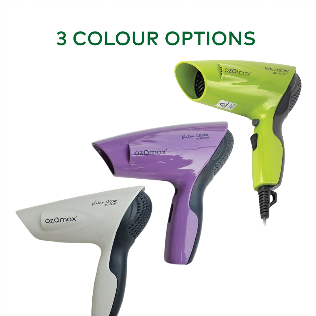VIRTUE HAIR DRYER 1200 WATT