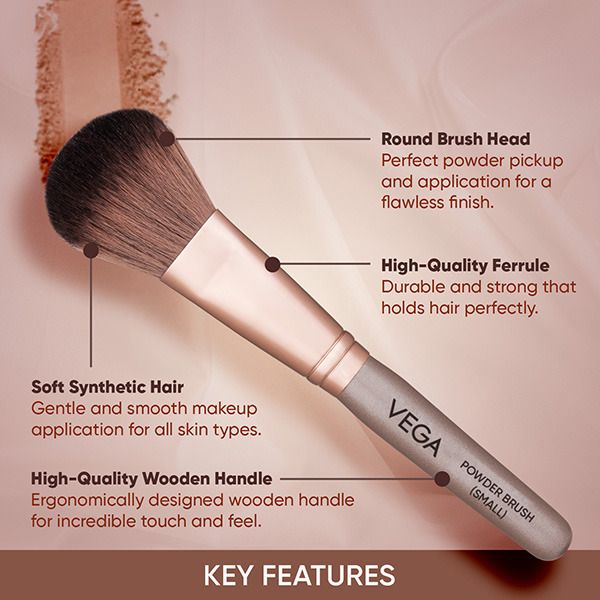 VEGA POWDER BRUSH (SMALL) - MBN-20
