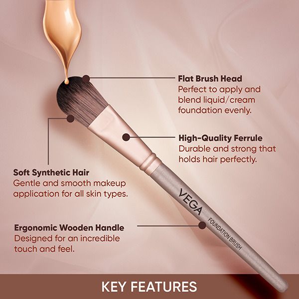 VEGA FOUNDATION BRUSH - MBN-01