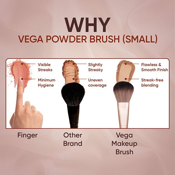 VEGA POWDER BRUSH (SMALL) - MBN-20