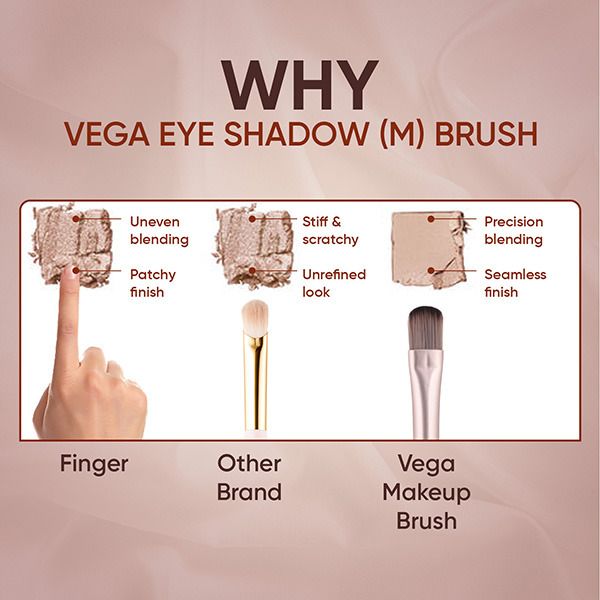 VEGA EYE SHADOW BRUSH(M) - MBN-02