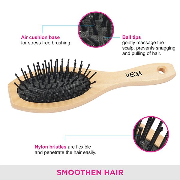 Cushion Brush (Wooden)  - E2-BB