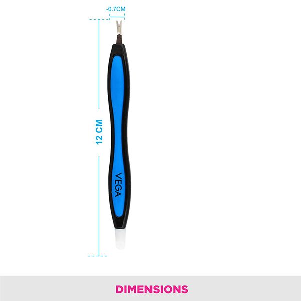 Soft Touch Cuticle Trimmer and Pusher - CTP-01N