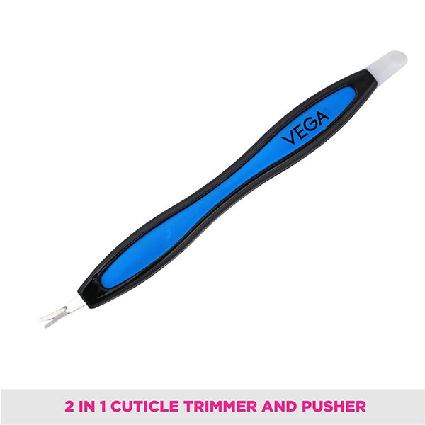Soft Touch Cuticle Trimmer and Pusher - CTP-01N
