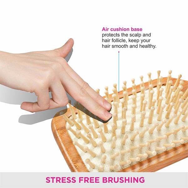 Paddle Brush (Wooden) - E2-PBB