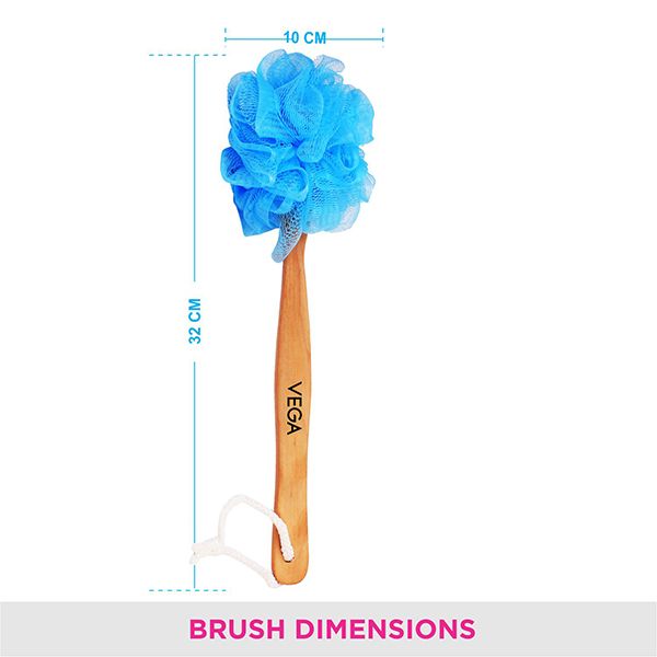 Wooden Handle Bath Brush - BA-1/6