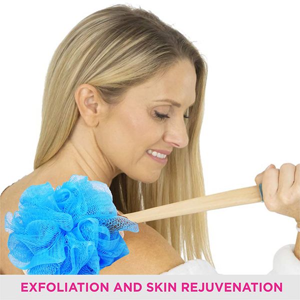 Wooden Handle Bath Brush - BA-1/6