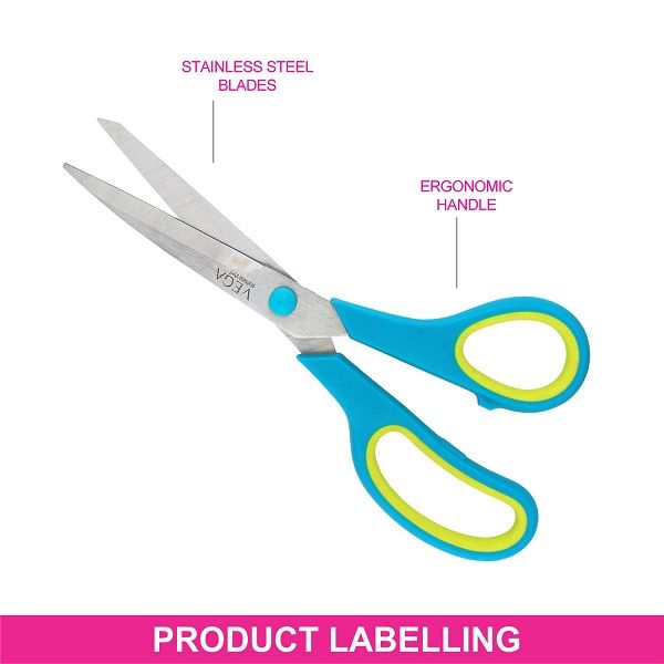 General Cutting Scissors - Large - LCS-01-Green