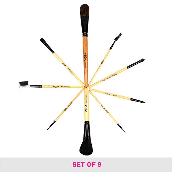Set of 9 Brushes - EVS-09