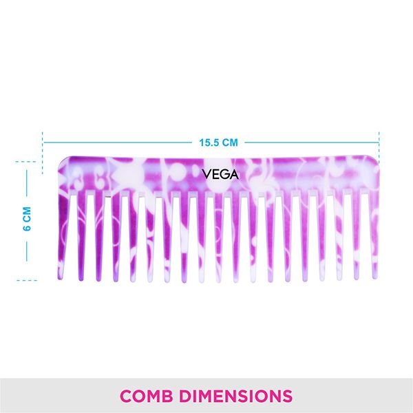 Lilac Shampoo Comb - DC-1268