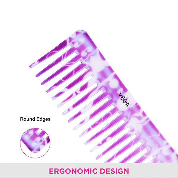 Lilac Shampoo Comb - DC-1268