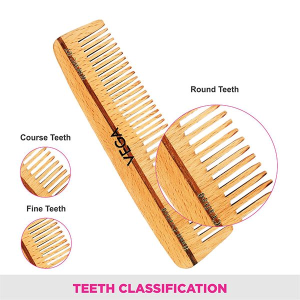 Pocket Wooden Comb - HMWC-07