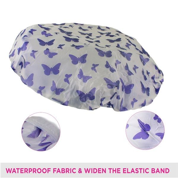 Premium Colorful Shower Caps - SC-02
