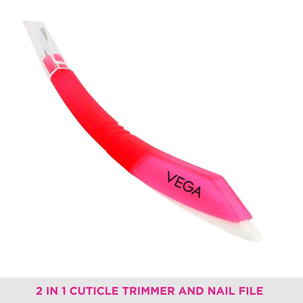 2 in1 Cuticle Trimmer & Nail File - CTF-01