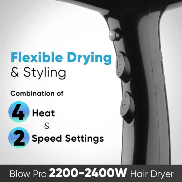 VEGA BLOW PRO  2200-2400W HAIR DRYER - VHDP-05