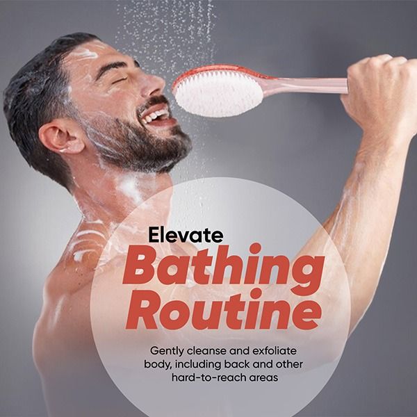 New Luxury Bristle Bath Brush - BA-1/3