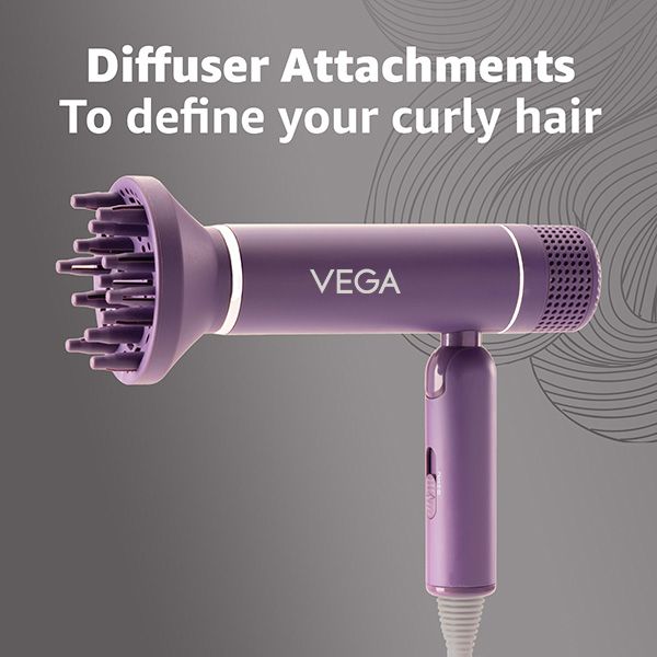 Diffuser Attachments to define your curly hair