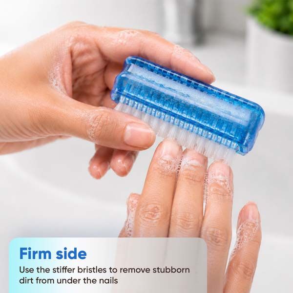 Dual Surface Nail Brush - NB-02