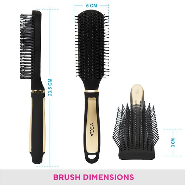 Flat Brush - E14-FB-Gold