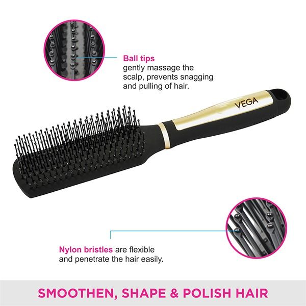Flat Brush - E14-FB-Gold