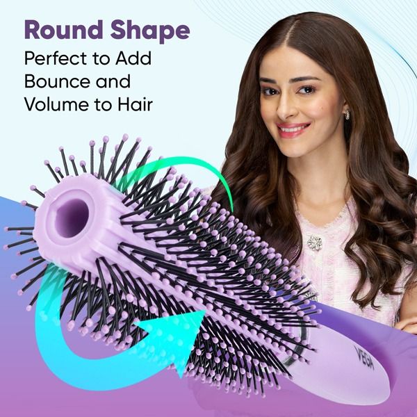 Vega Round Hair Brush - E32-RB
