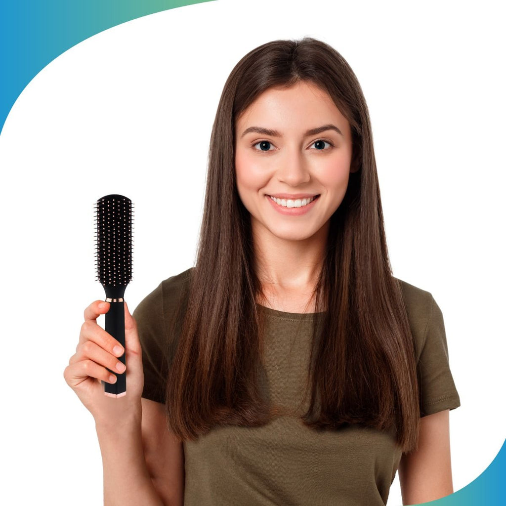 Vega Flat Hair Brush (E33-FB)