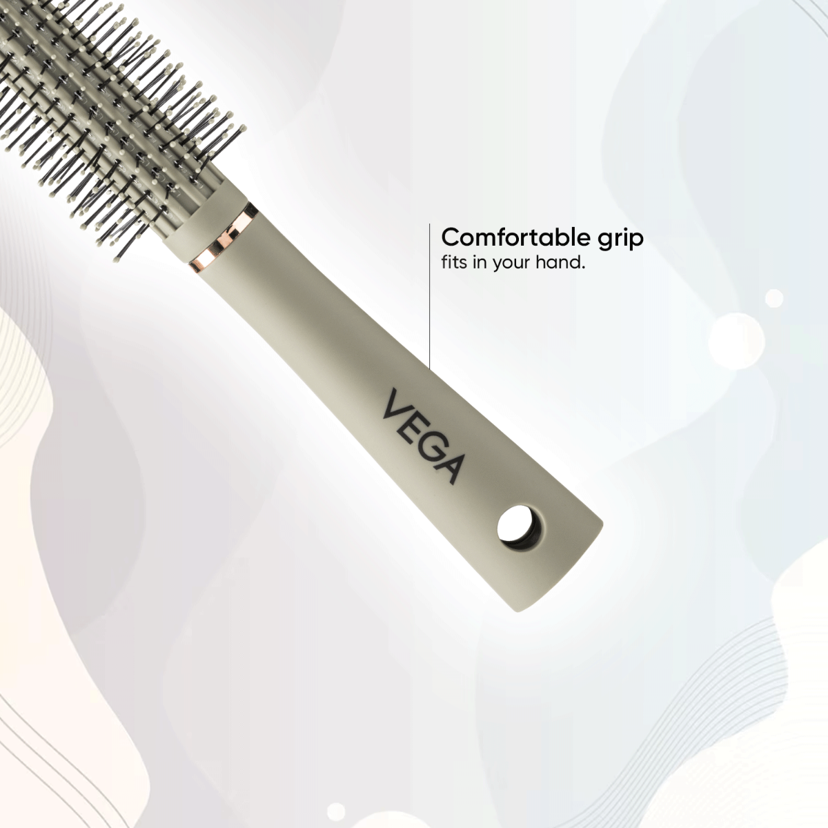 Vega Round Hair Brush - E35-RB