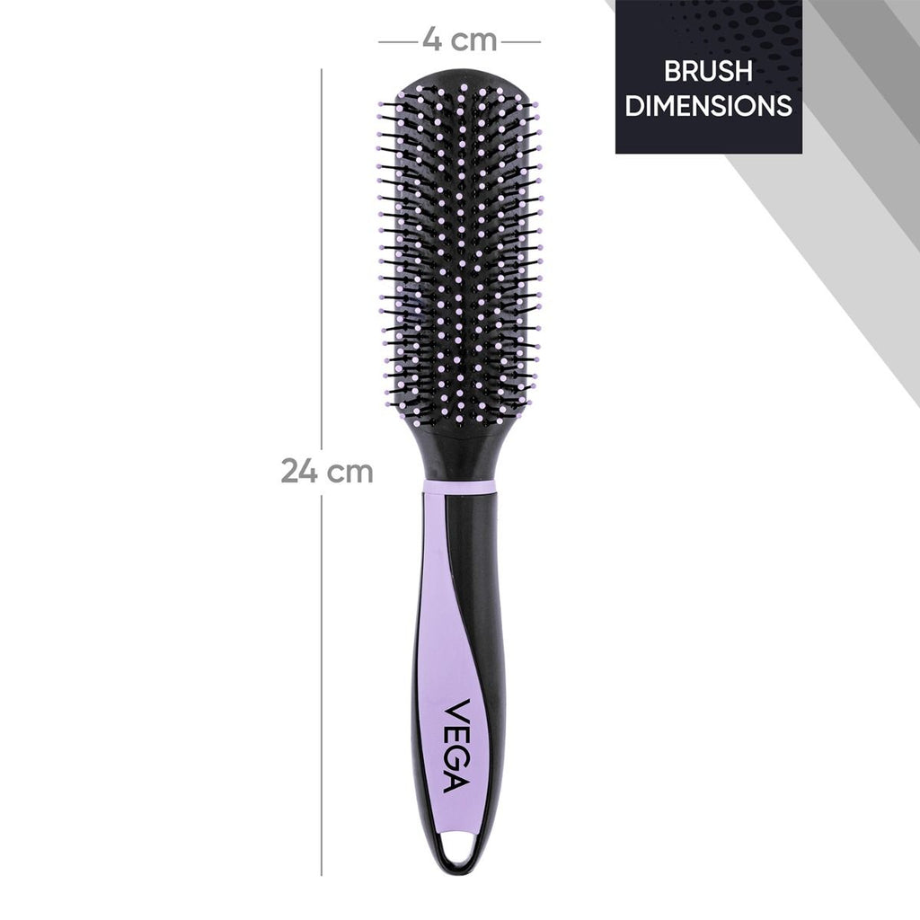 Vega Flat Hair Brush - E36-FB 
