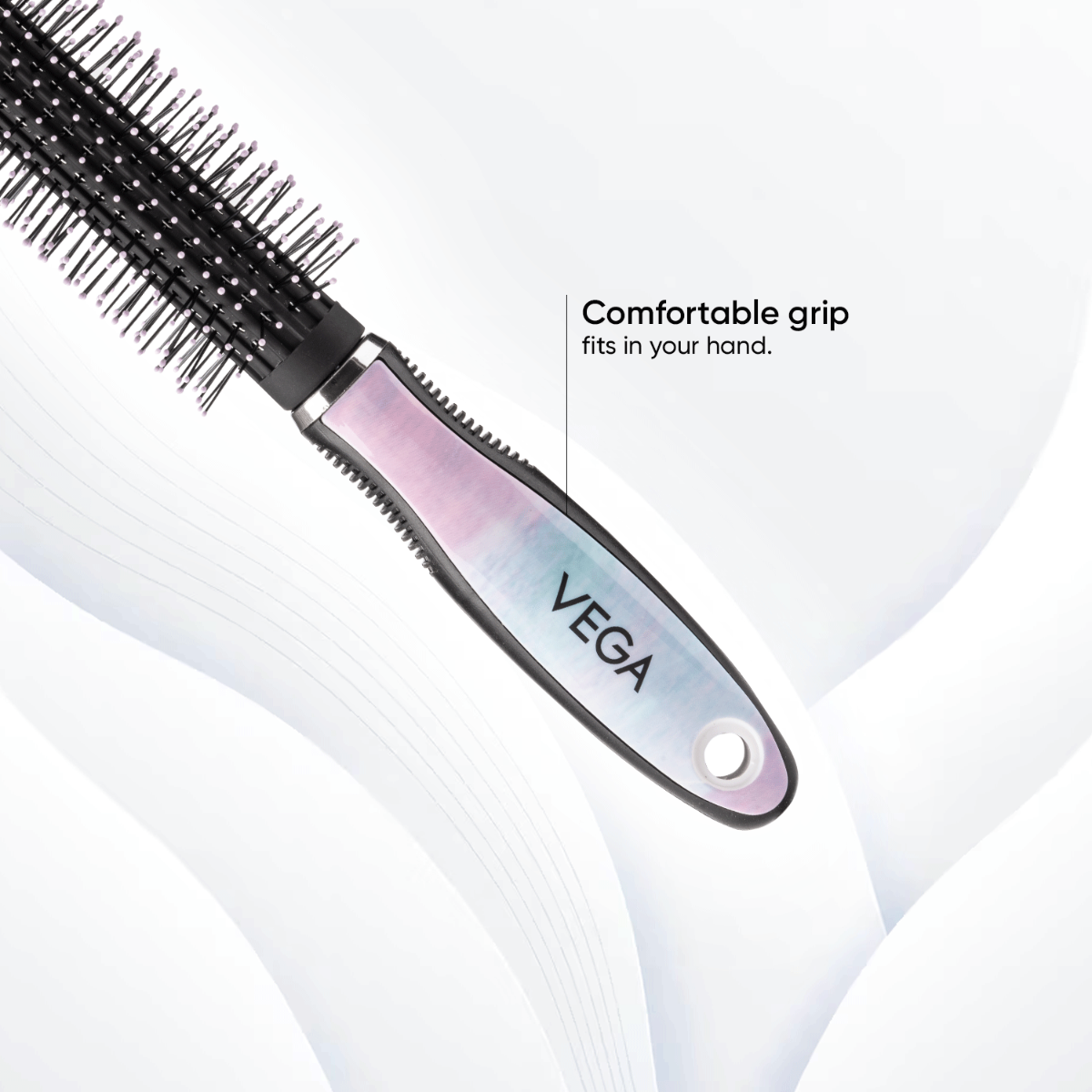 Vega Round Hair Brush - E39-RB