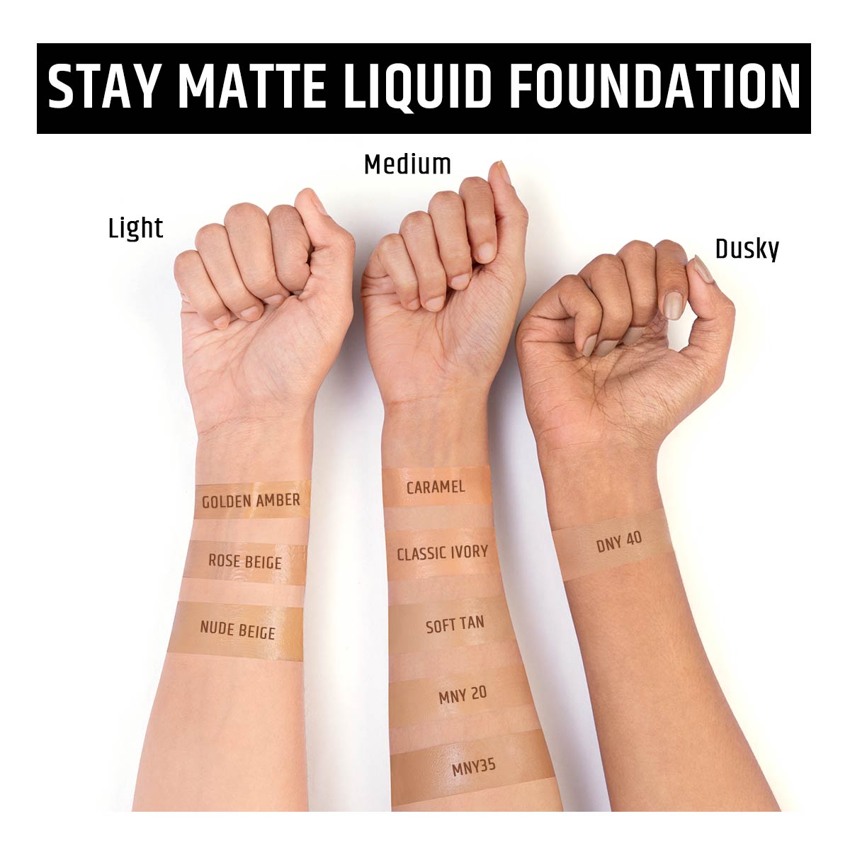 Stay Matte Liquid Foundation