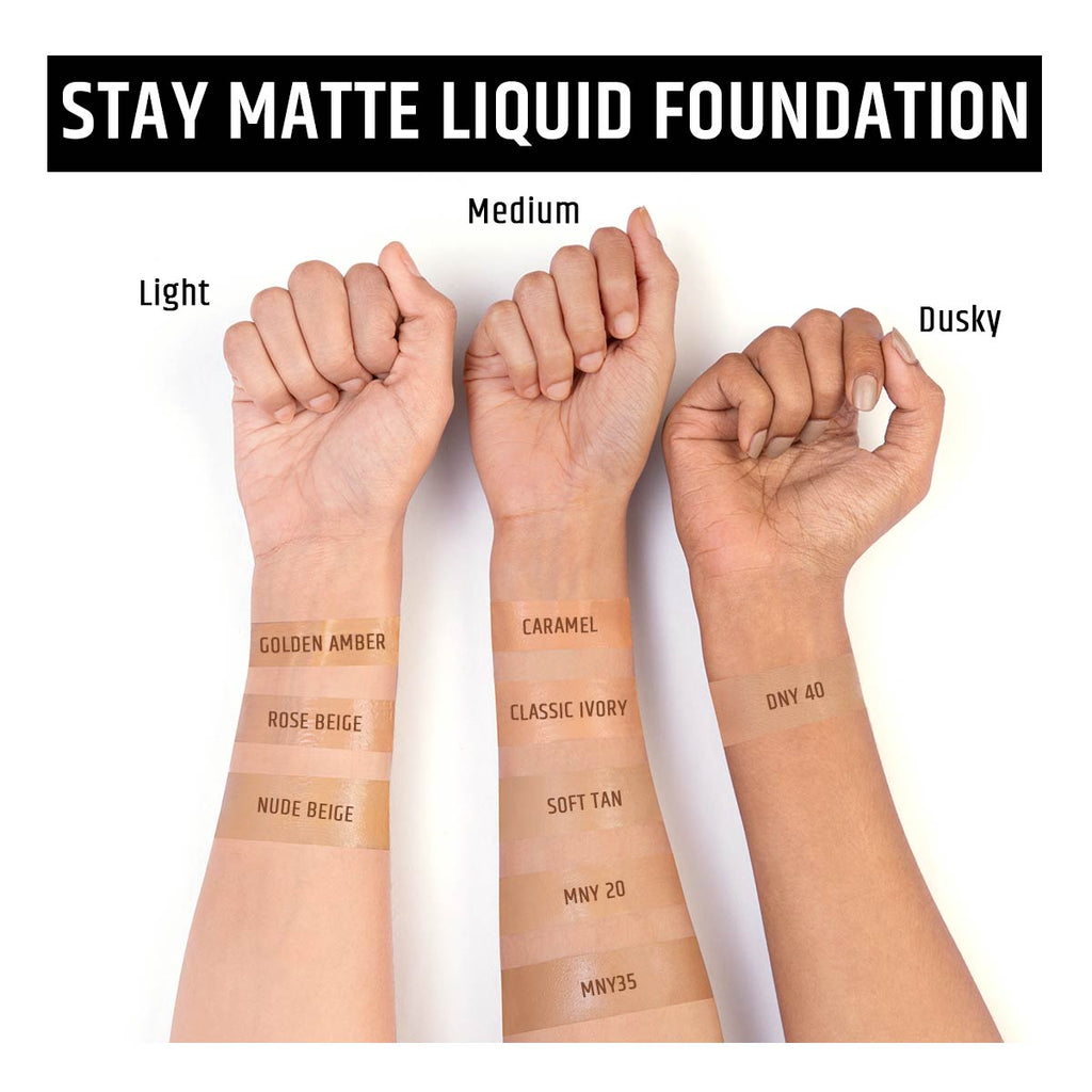 Stay Matte Liquid Foundation