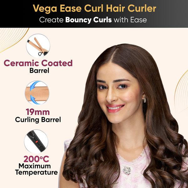 Ease Curl Hair Curler (19MM Barrel) - VHCH-01
