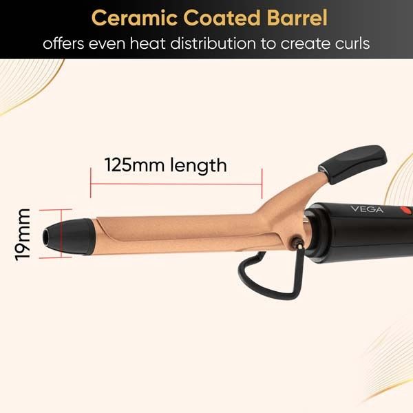 Ease Curl Hair Curler (19MM Barrel) - VHCH-01