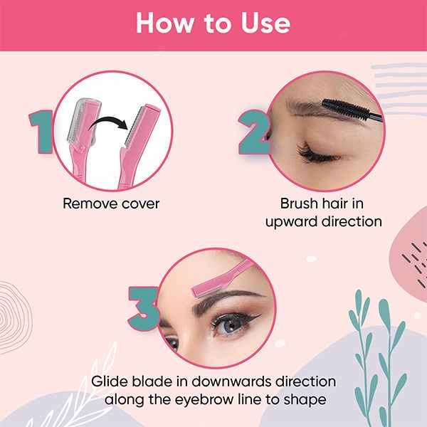 Eyebrow Shaper Set (Set of 3 Tools) - ESS-01