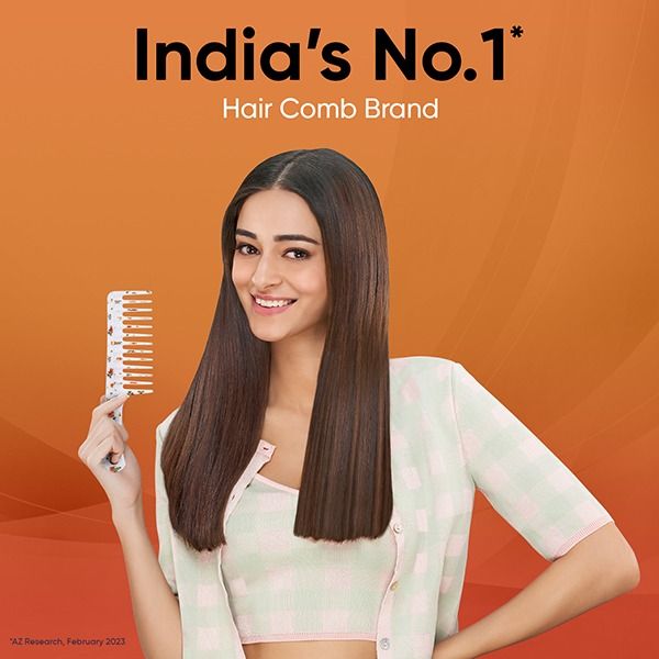 Floral Shampoo comb (Large) - DC-1268H