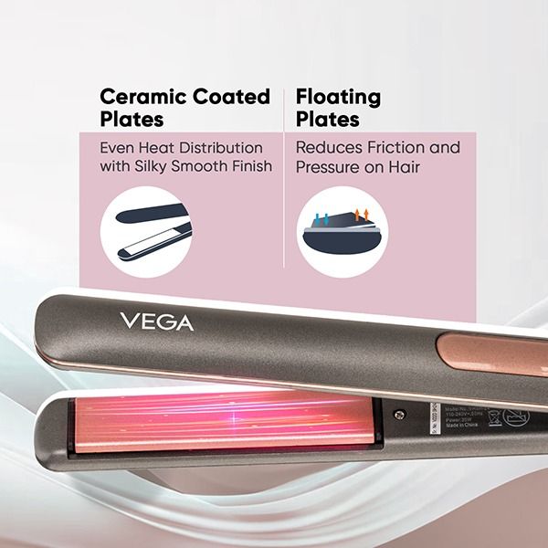 Glam-Shine Hair Straightener - VHSH-24