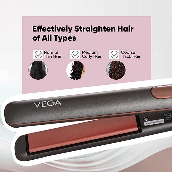 Glam-Shine Hair Straightener - VHSH-24