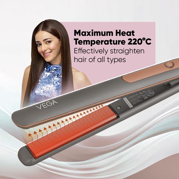 Glam-Shine Hair Straightener - VHSH-24