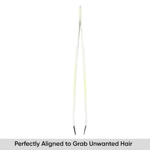 Gorgeous Green Tweezer - Slant Tip - TW-07