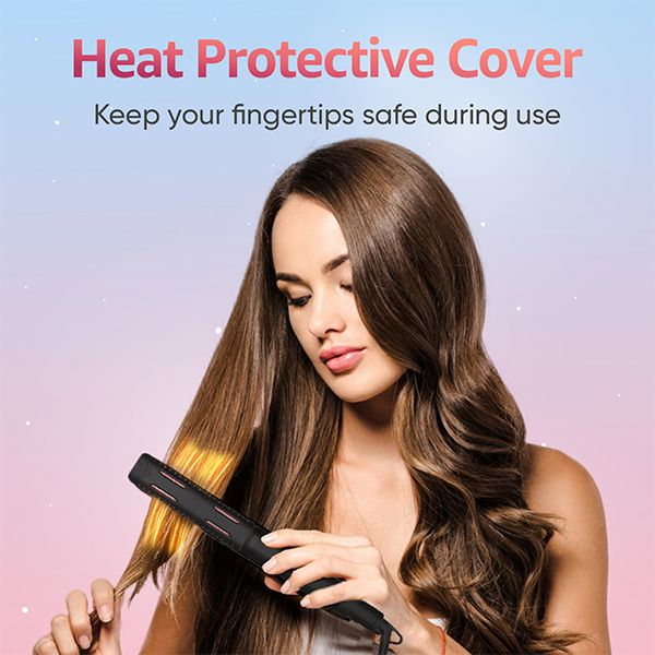 Glam Shine 2 In 1 Hair Straightener & Brush-VHSSB-01