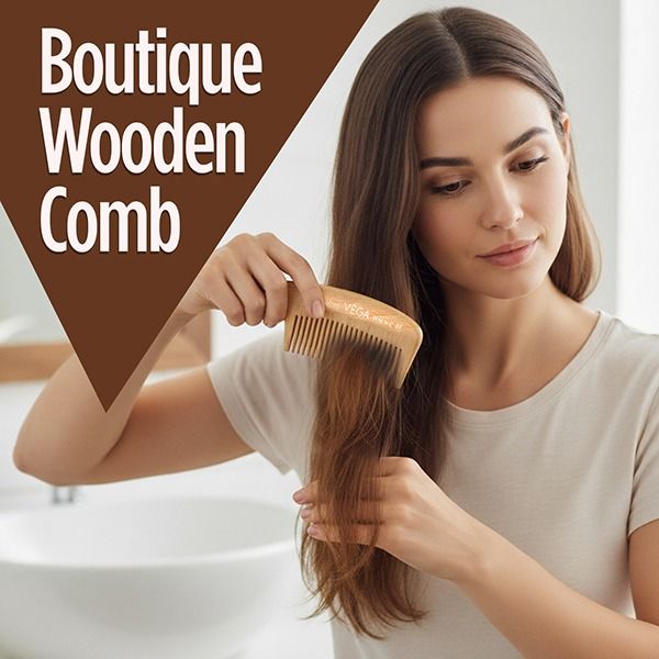 Boutique Wooden Comb - HMWC-06