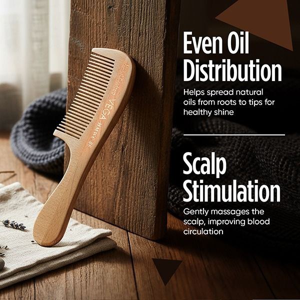Boutique Wooden Comb - HMWC-06
