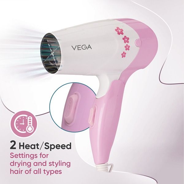 Insta Glam 1000 Watts Hair Dryer - VHDH-20